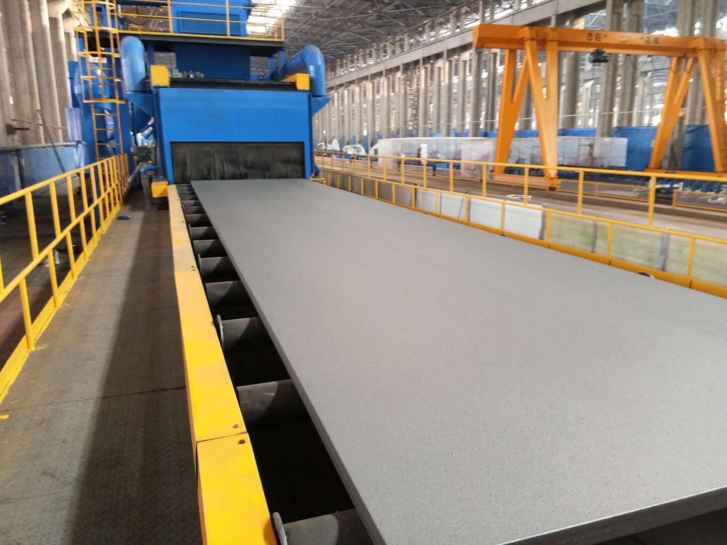Smart Control Steel Plate Shot Shlasting System